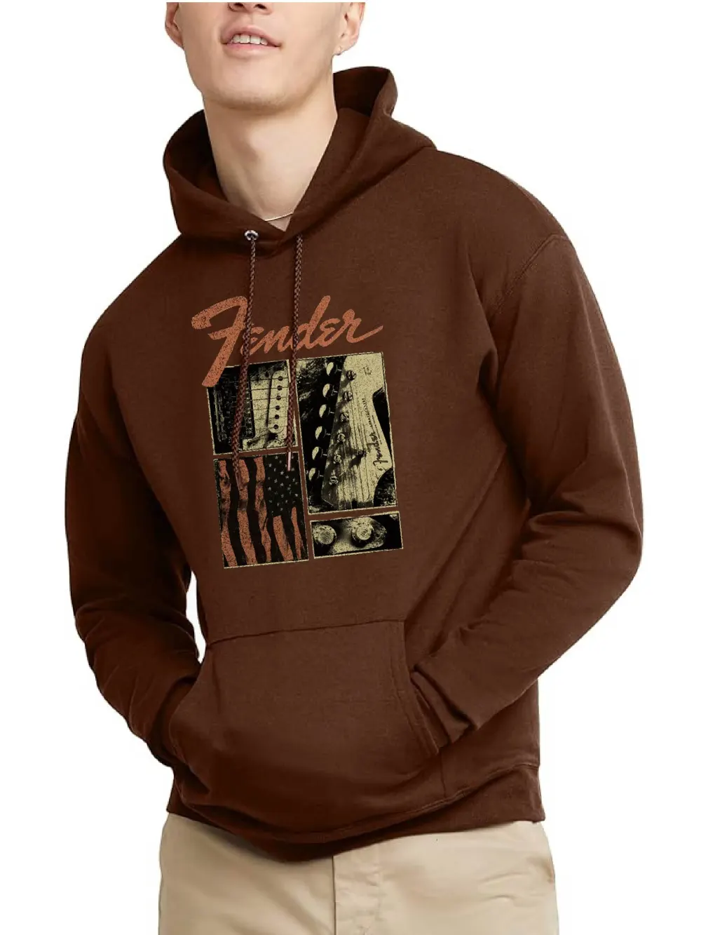 Fender Stratocaster VINTAGE GRAPHIC HOODIE