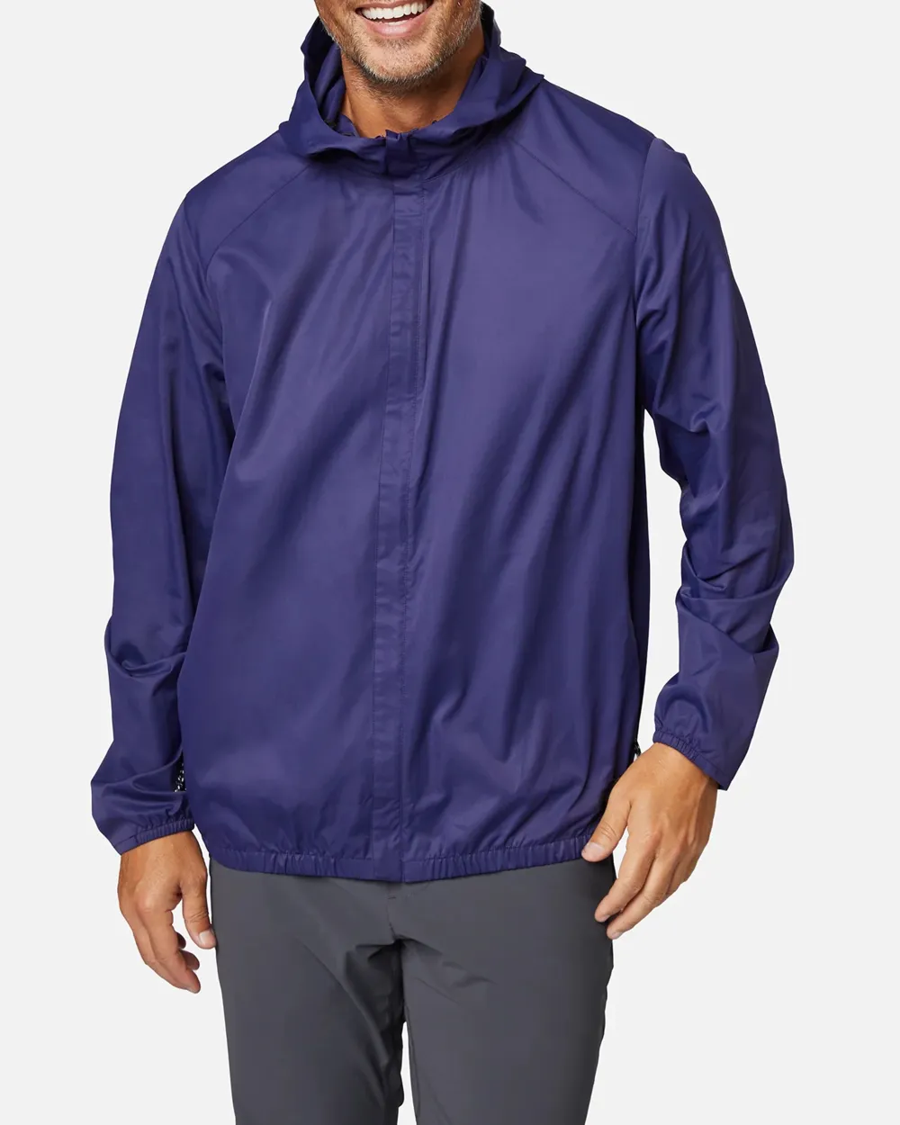 Men's Zip-Front Waterproof Jacket