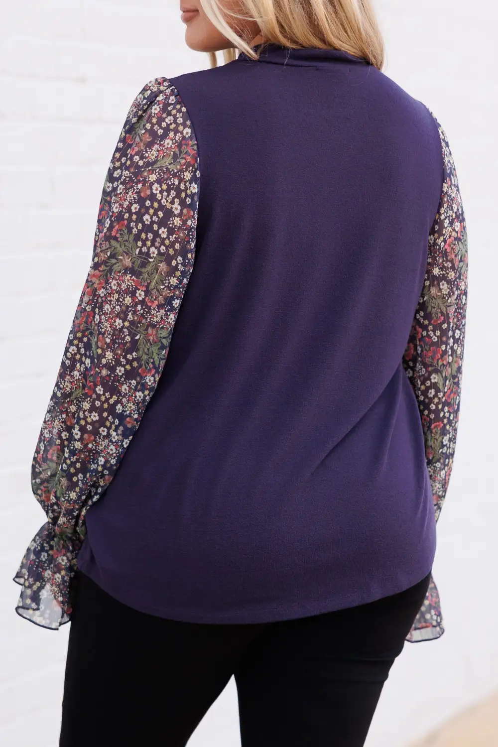 My Sweetest Dream Top, Dark Purple