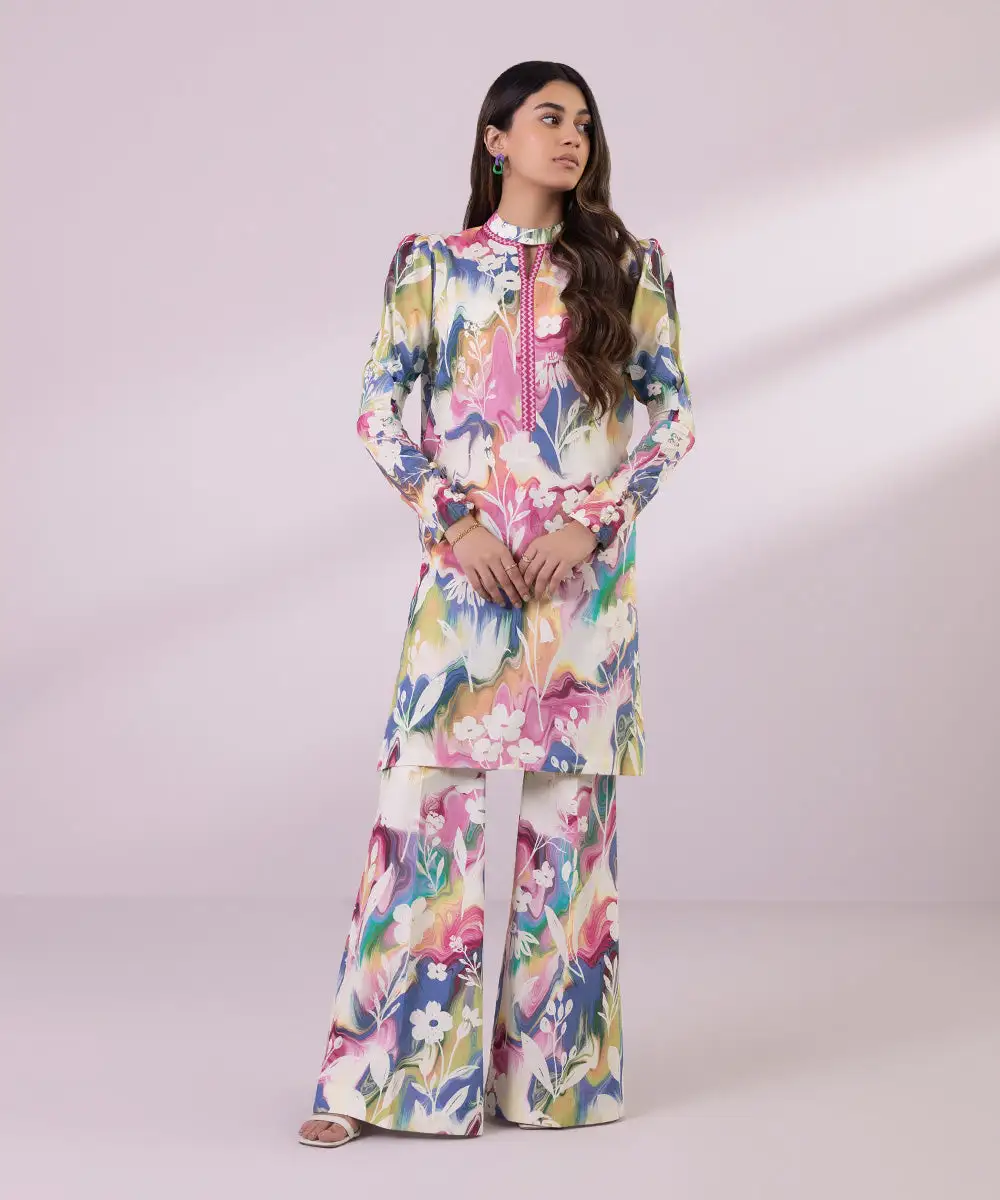 2 Piece - Printed Lawn Suit