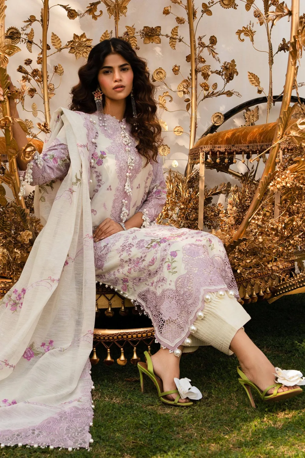 Luxury Embroidered Lawn Suits