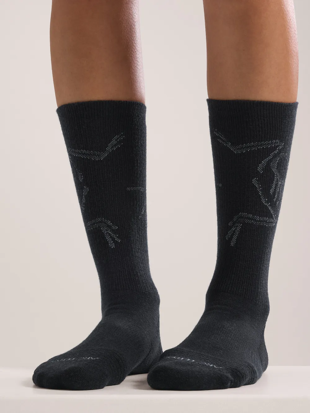 Merino Wool Mid Bird Sock