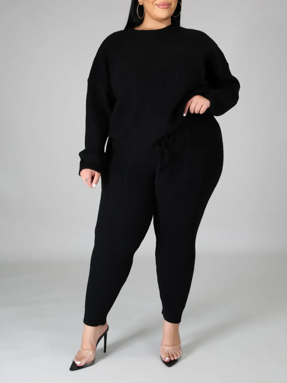 Plus-Size Fashion Knitwear For Women