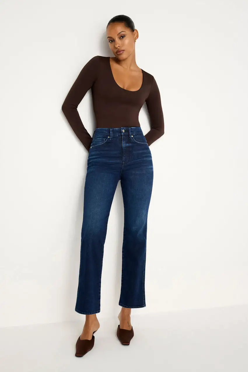 ALWAYS FITS GOOD CURVE STRAIGHT JEANS