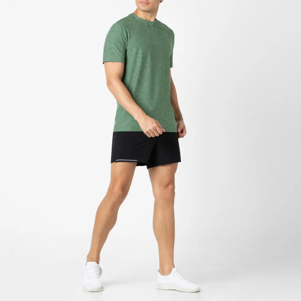 Natural Solid Color T-Shirt