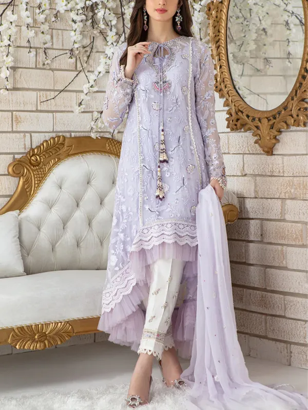 Vintage Lace Embroidered Ladies Set