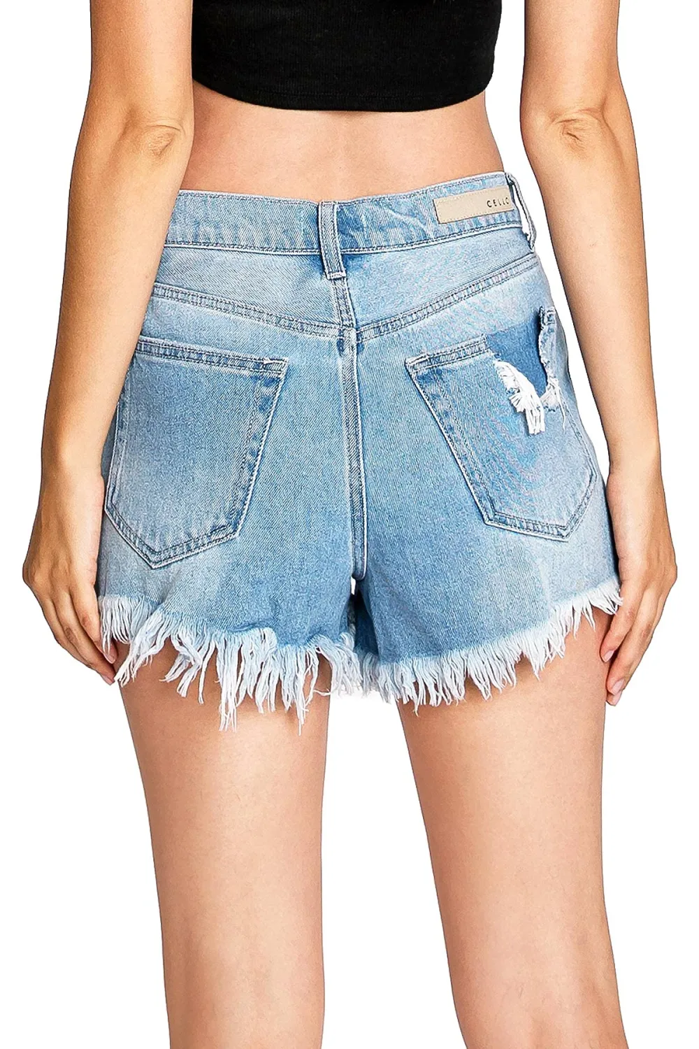 New Moon Denim Shorts