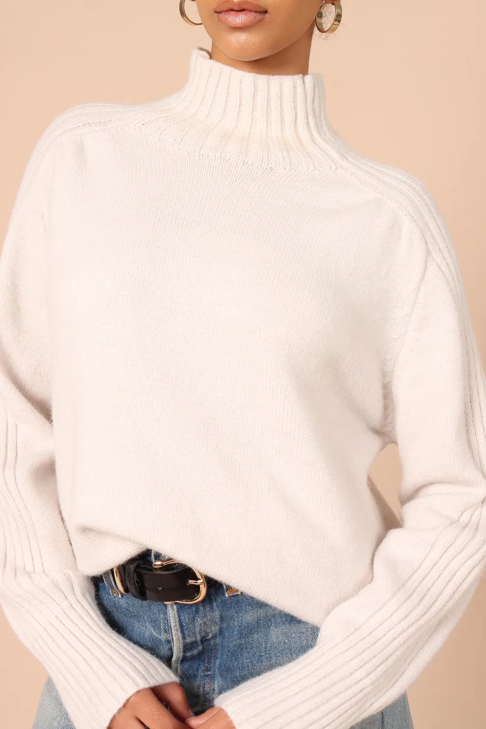 Cersi Knit Sweater - Cream