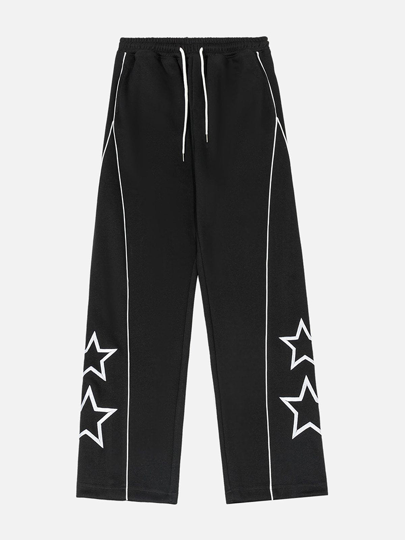 Embroidery Star Sweatpants