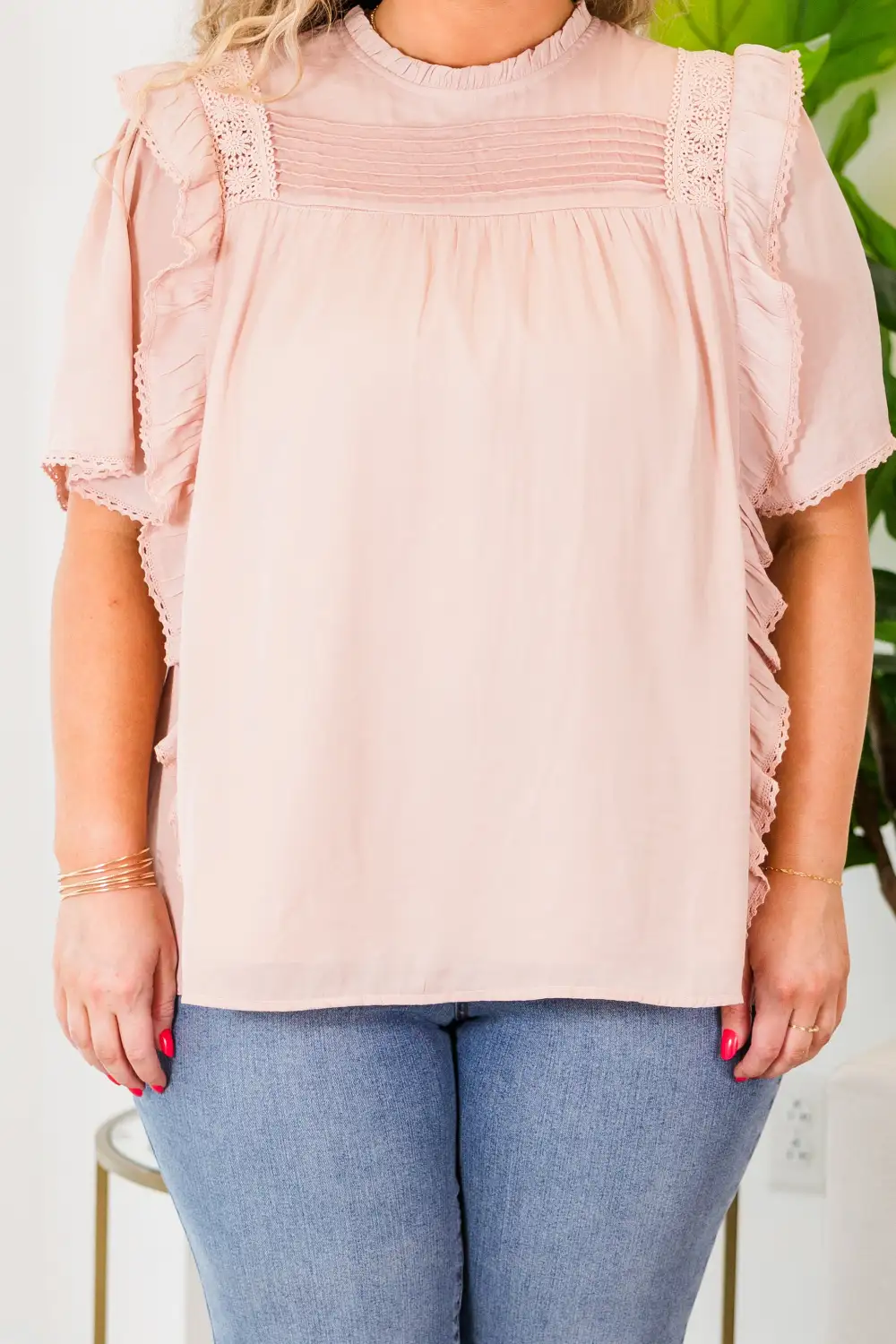 Bubble Dreams Top, Taupe