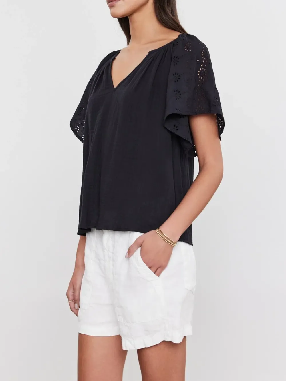 Tish V-Neckline Top