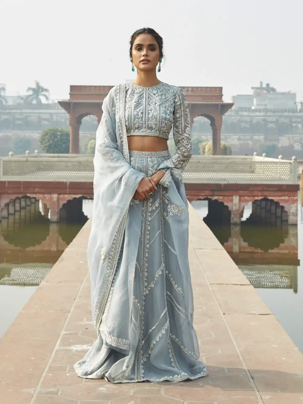 CHOLI W/ LEHENGA & DUPATTA