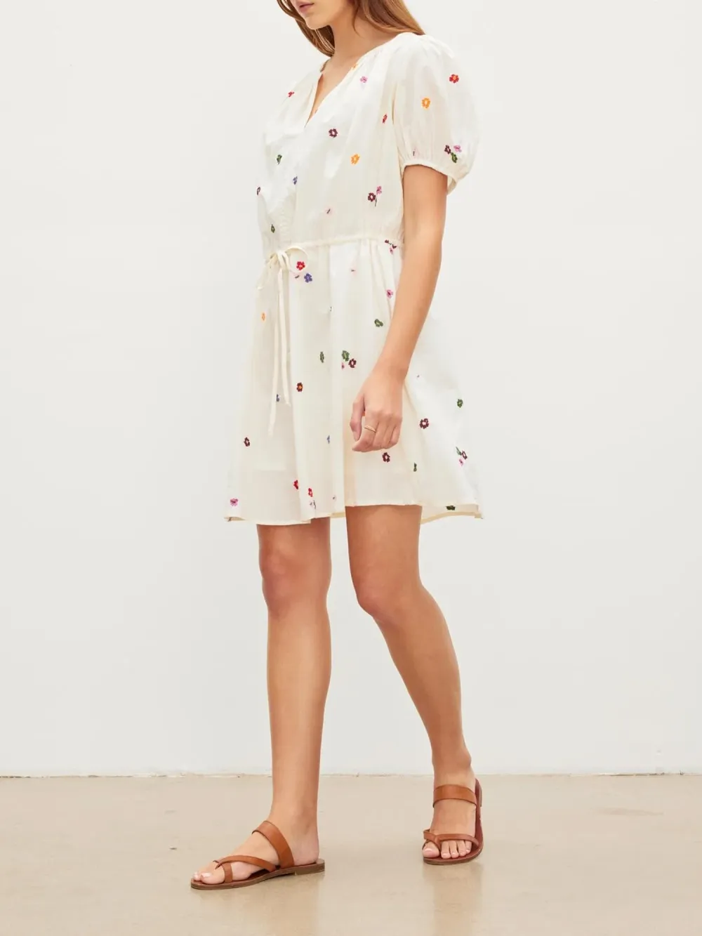 Cleo Embroidered Boho Dress