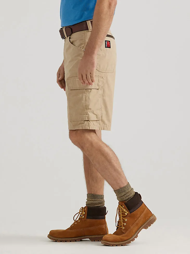 WRANGLER® RIGGS WORKWEAR® RIPSTOP RANGER CARGO SHORT IN BARK