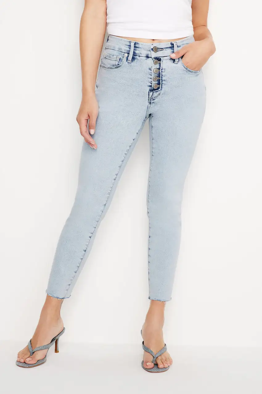 GOOD PETITE LIGHT COMPRESSION SKINNY JEANS