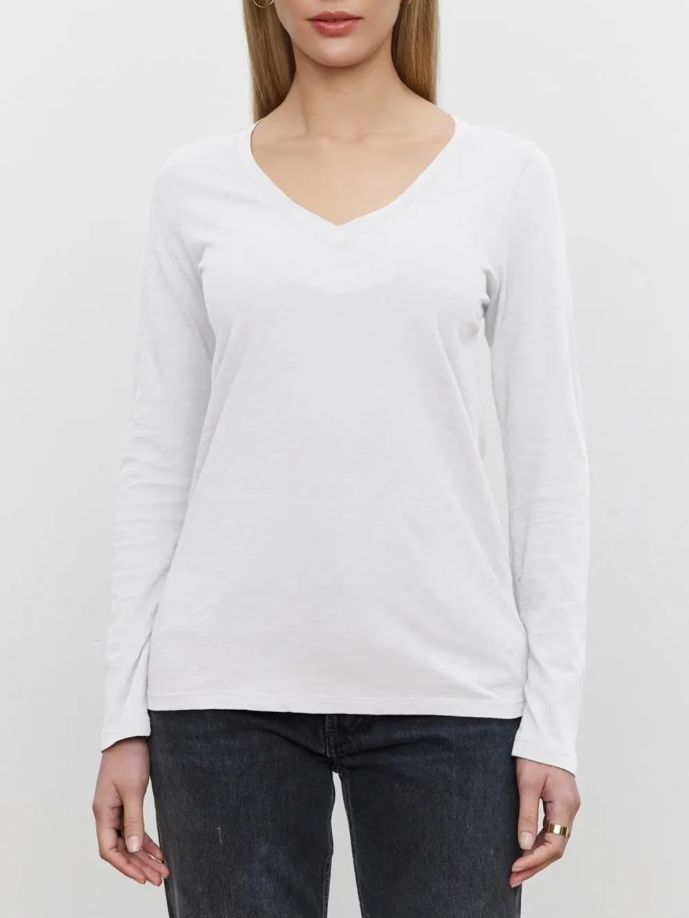 Blaire Textured Cotton Tee