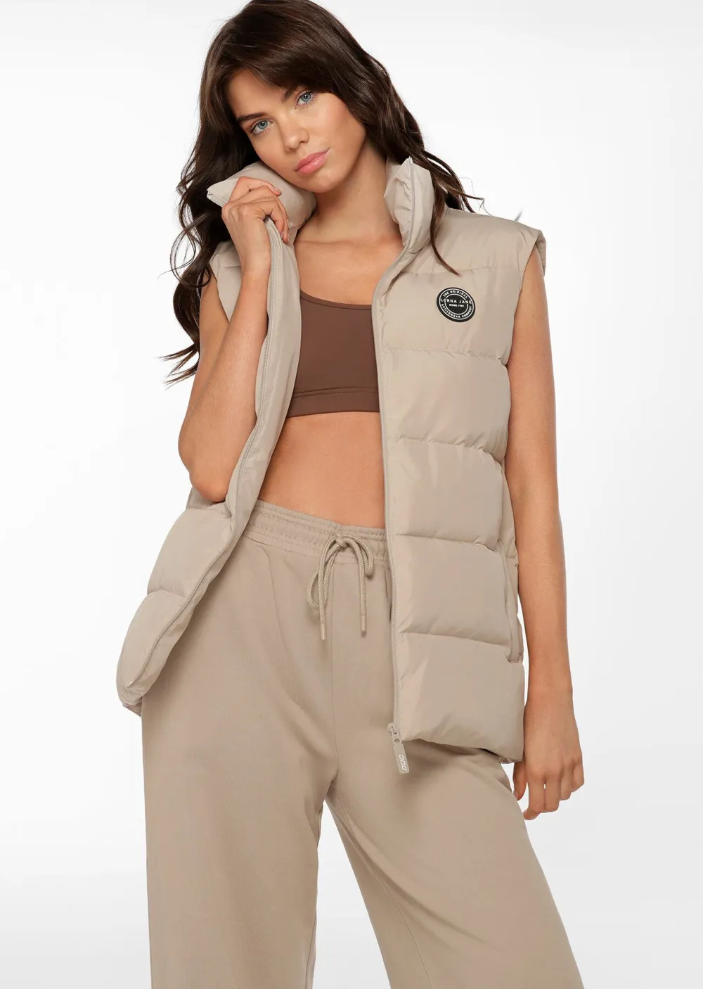 Longline Puffer Vest