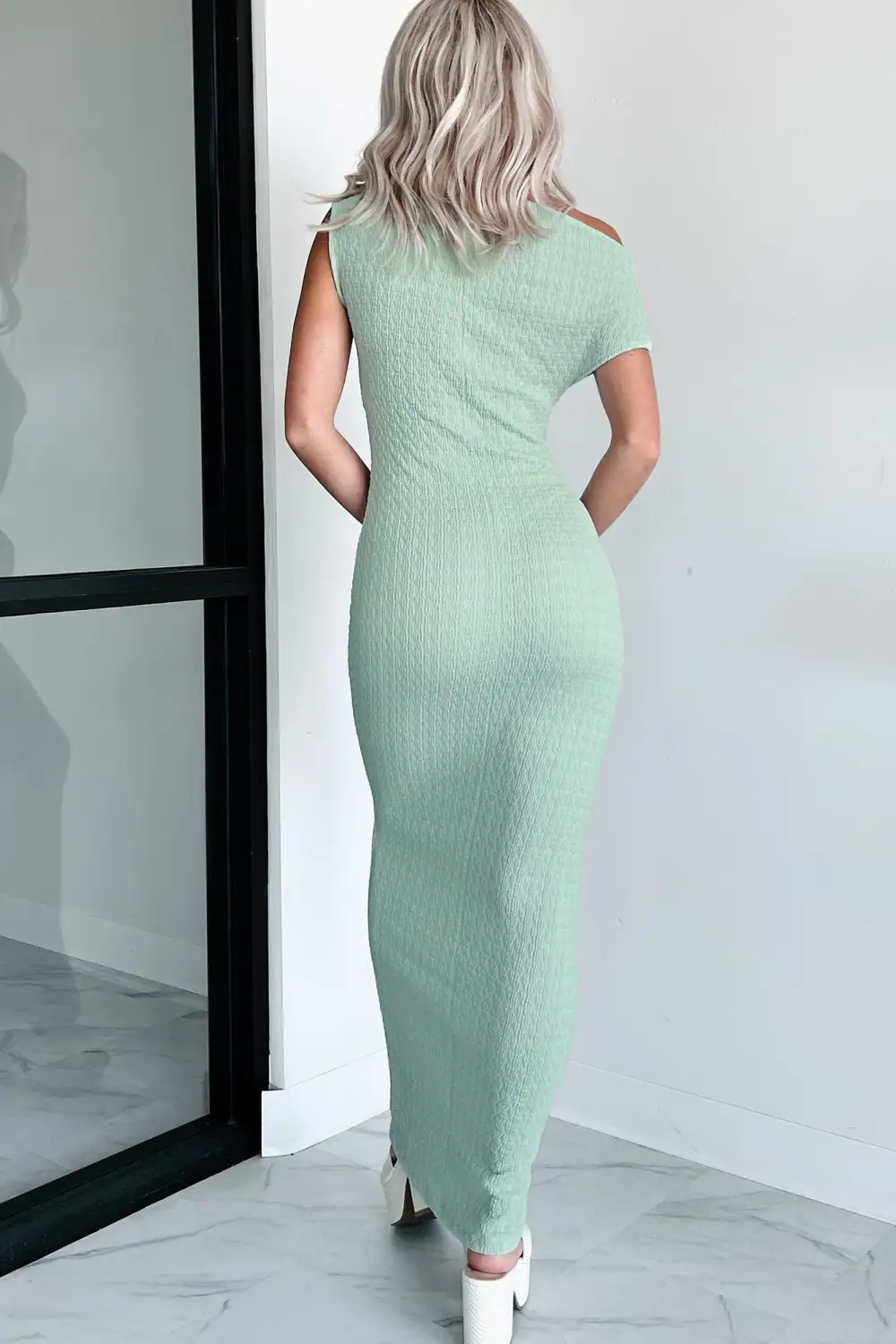 Mindful Muse Smocked Maxi Dress (Sage)