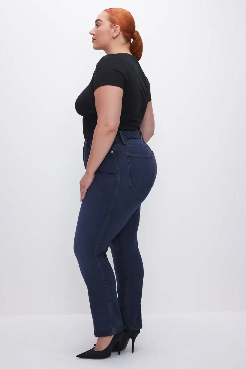 SOFT-TECH GOOD CURVE STRAIGHT JEANS