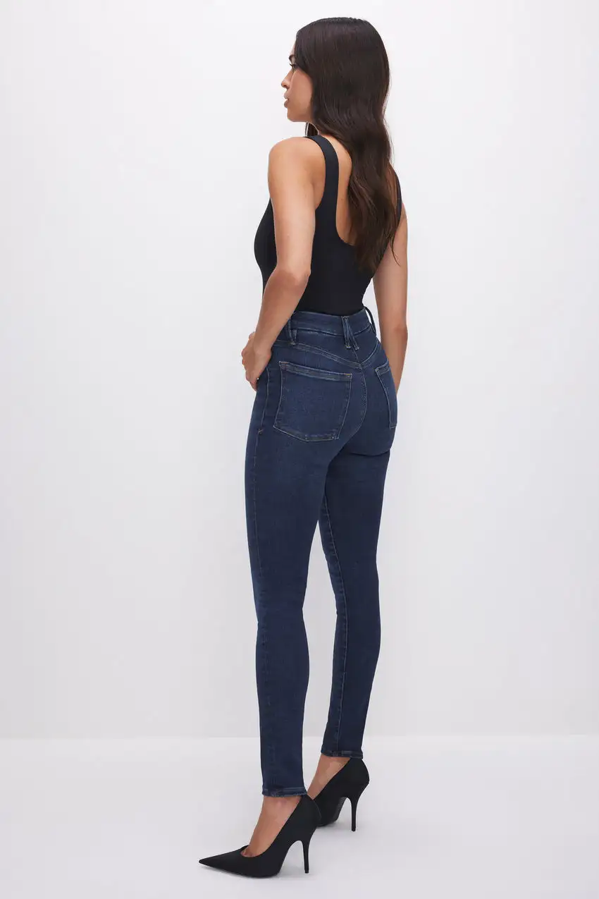 POWER STRETCH PULL-ON SKINNY JEANS