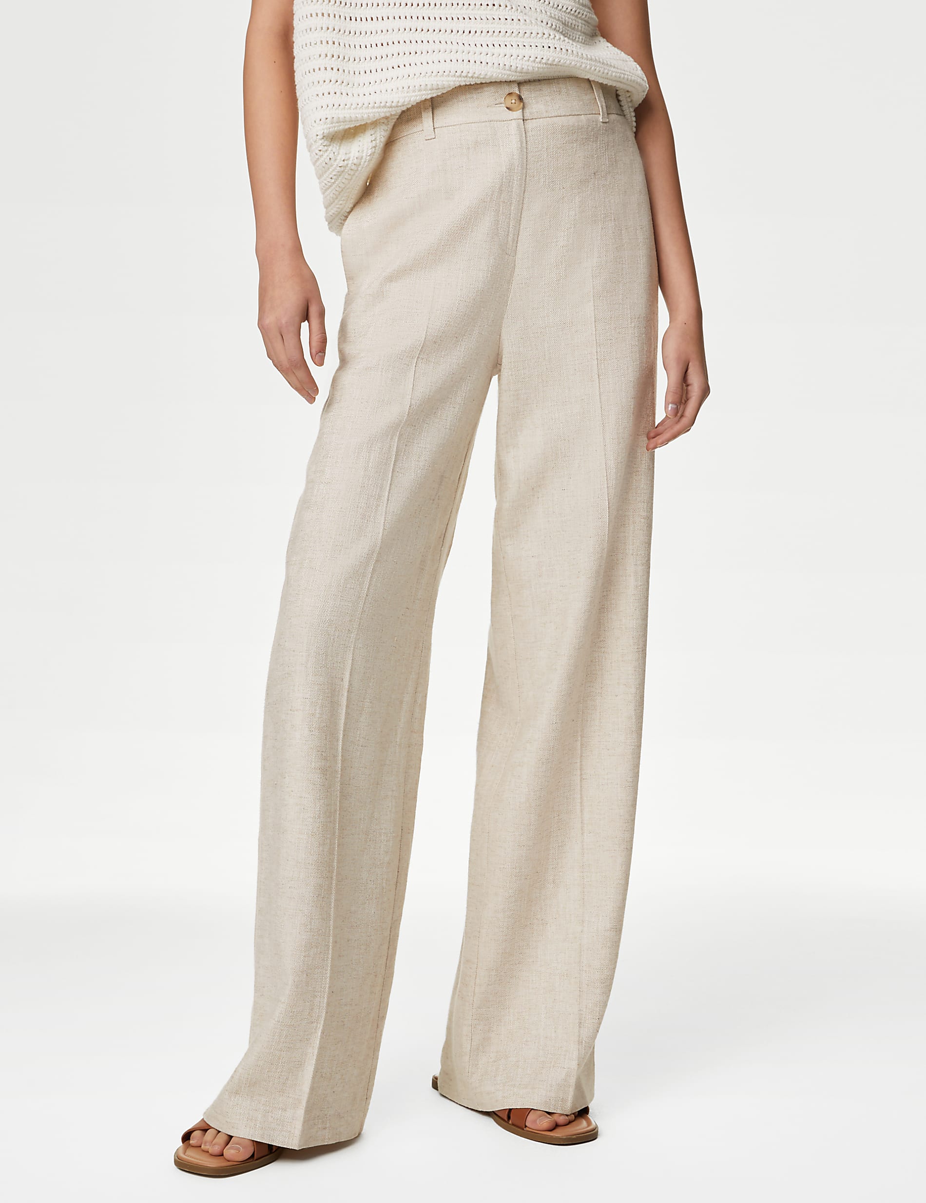 Wide Leg Pants with Pockets