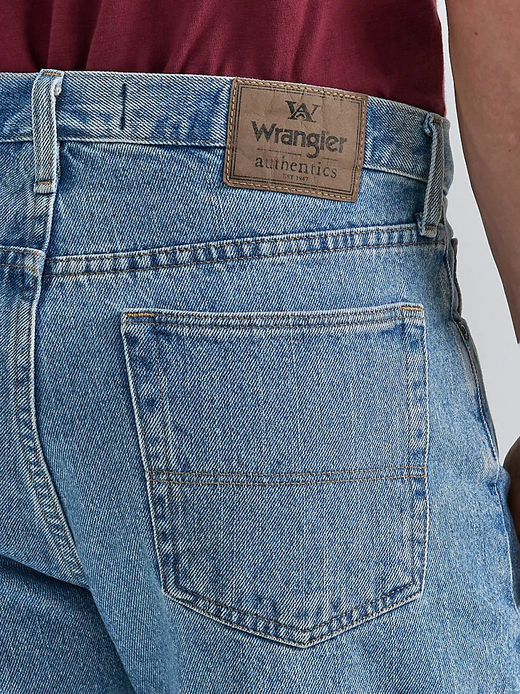 MEN'S WRANGLER AUTHENTICS® RELAXED JEAN SHORT IN MARITIME