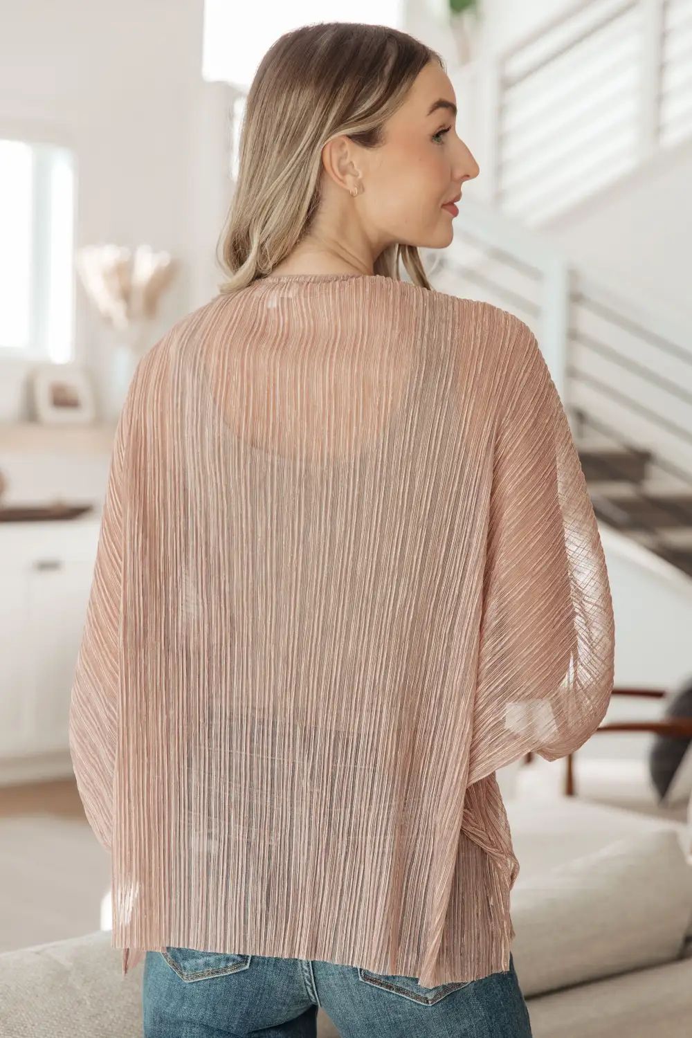 Festive Sheer Signs Kimono