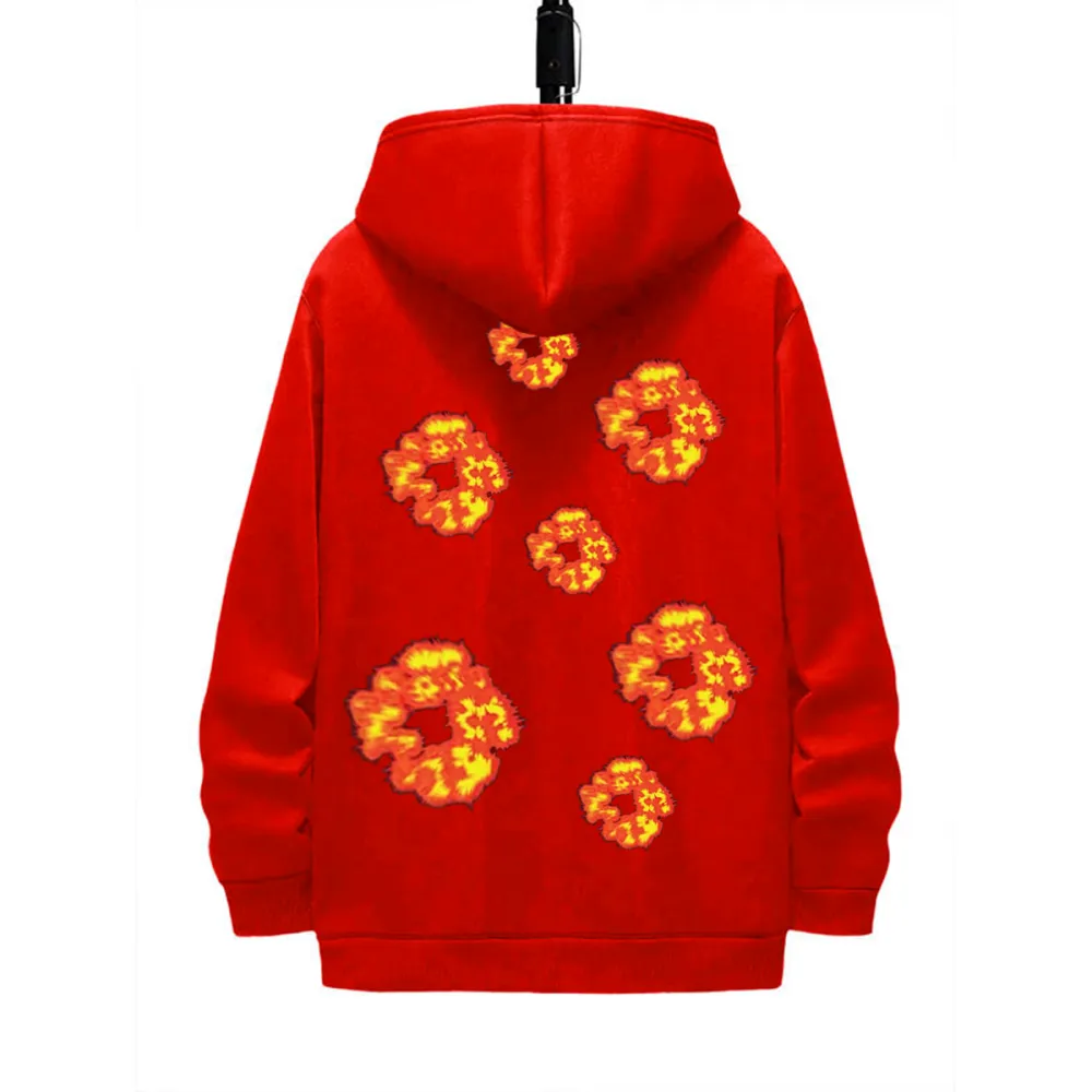 Tears Flame Flower Hoodie