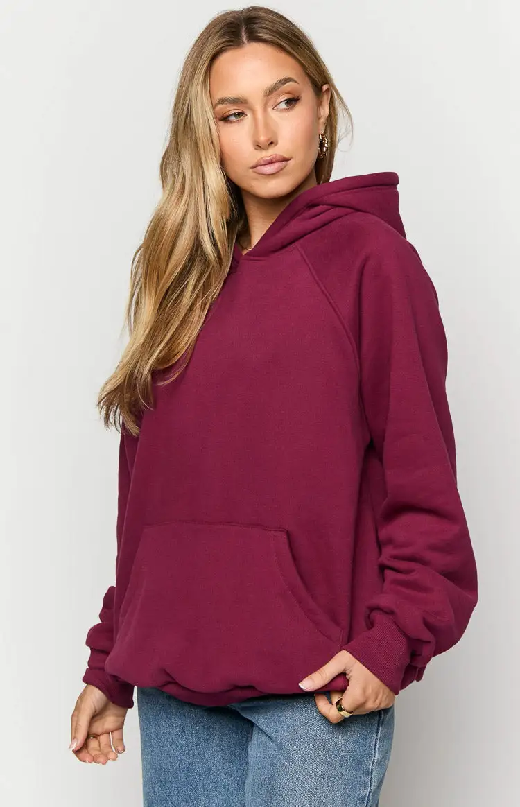 Beginning Red Tennis Club Bubble Hoodie