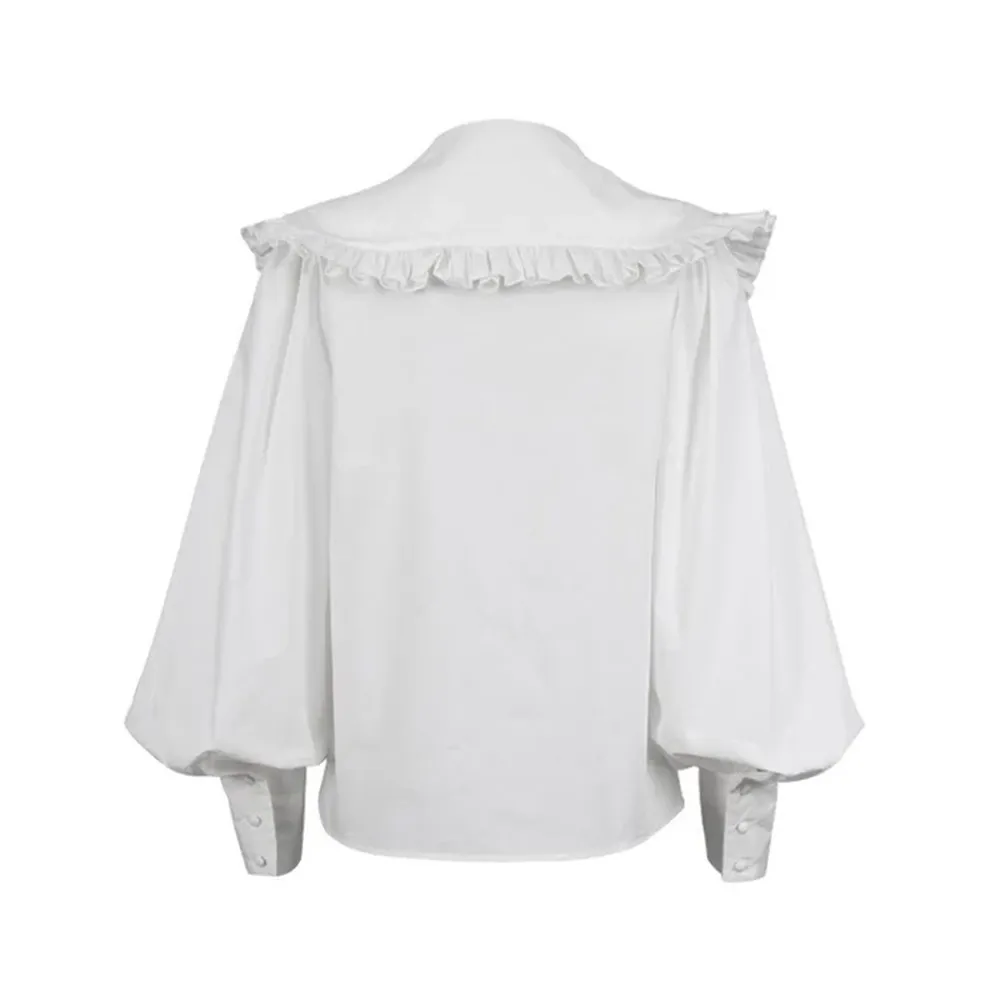 Florence Oversized Collar Blouse