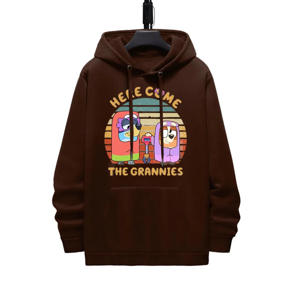 Bluey Here Come the Grannies Hoodie