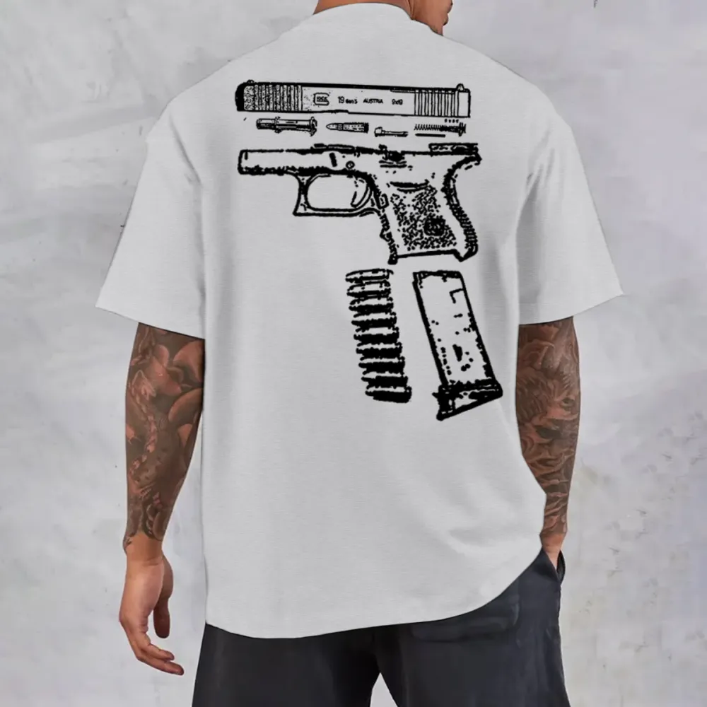 In Glock We Trust Men T-shirt,Short Sleeve,T-shirt Size S-4XL