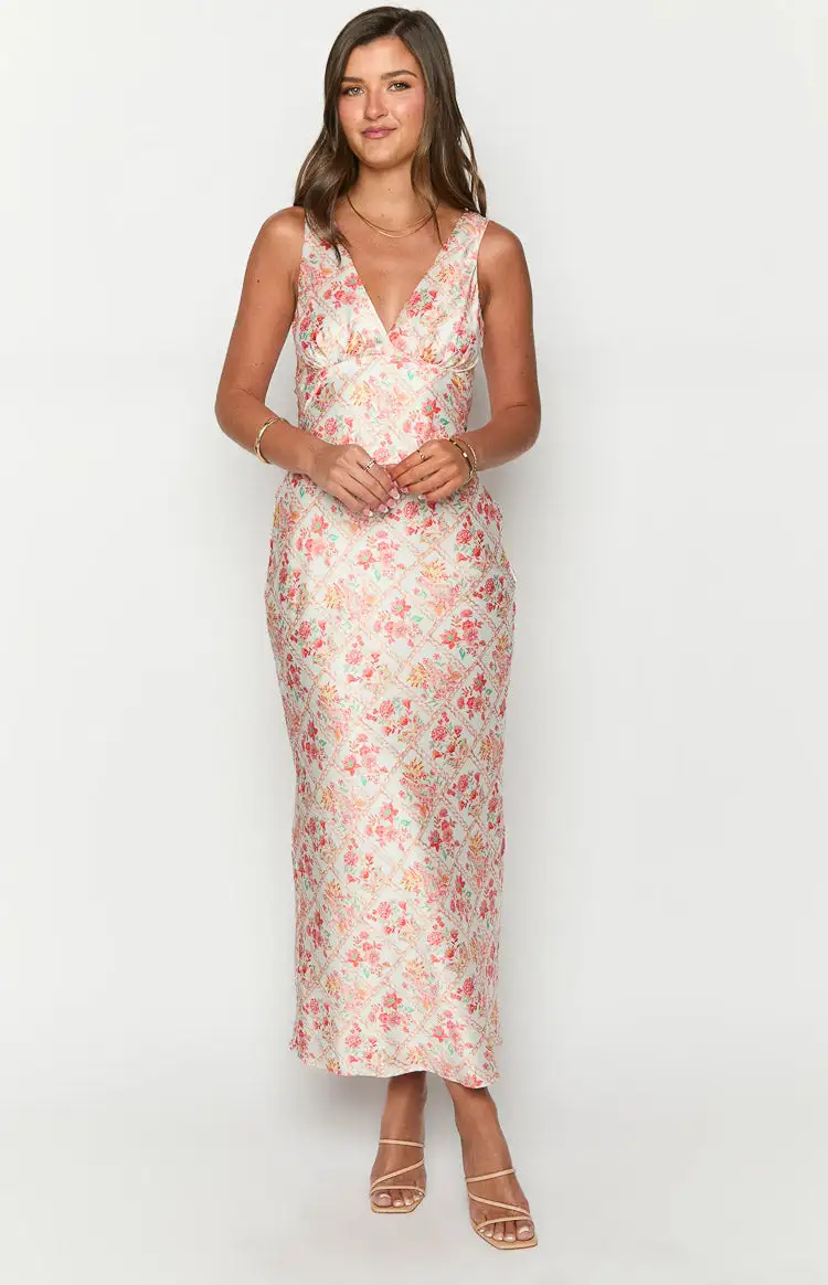 Verlaine Paisley Floral Maxi Dress