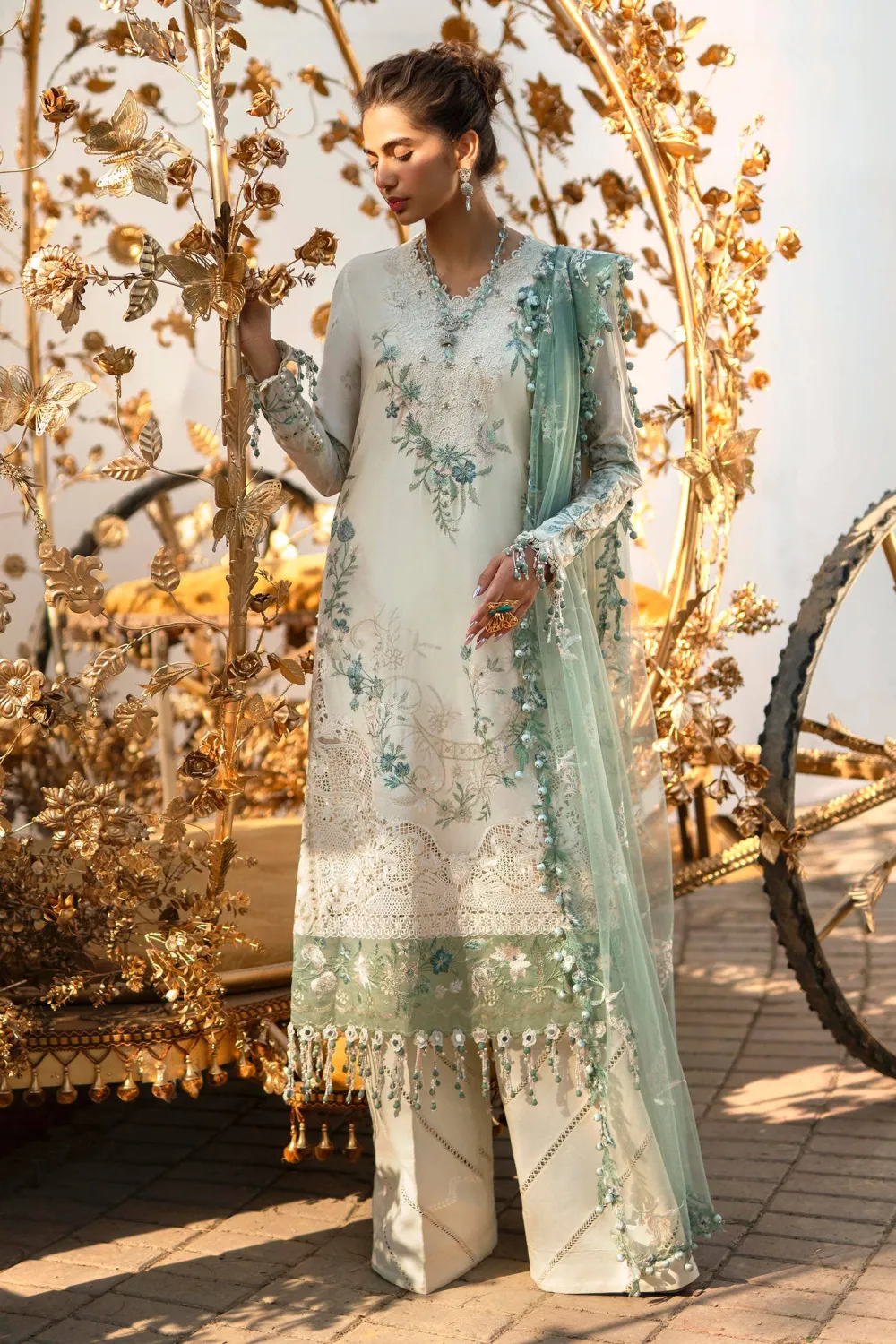 Luxury Embroidered Lawn Suits