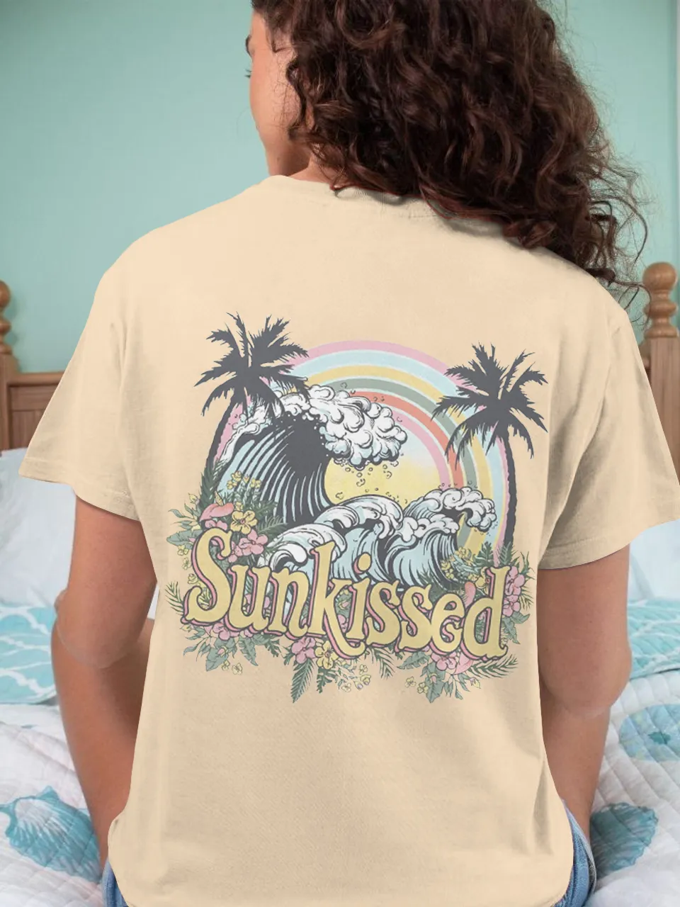 Sunkissed Flowers Tee