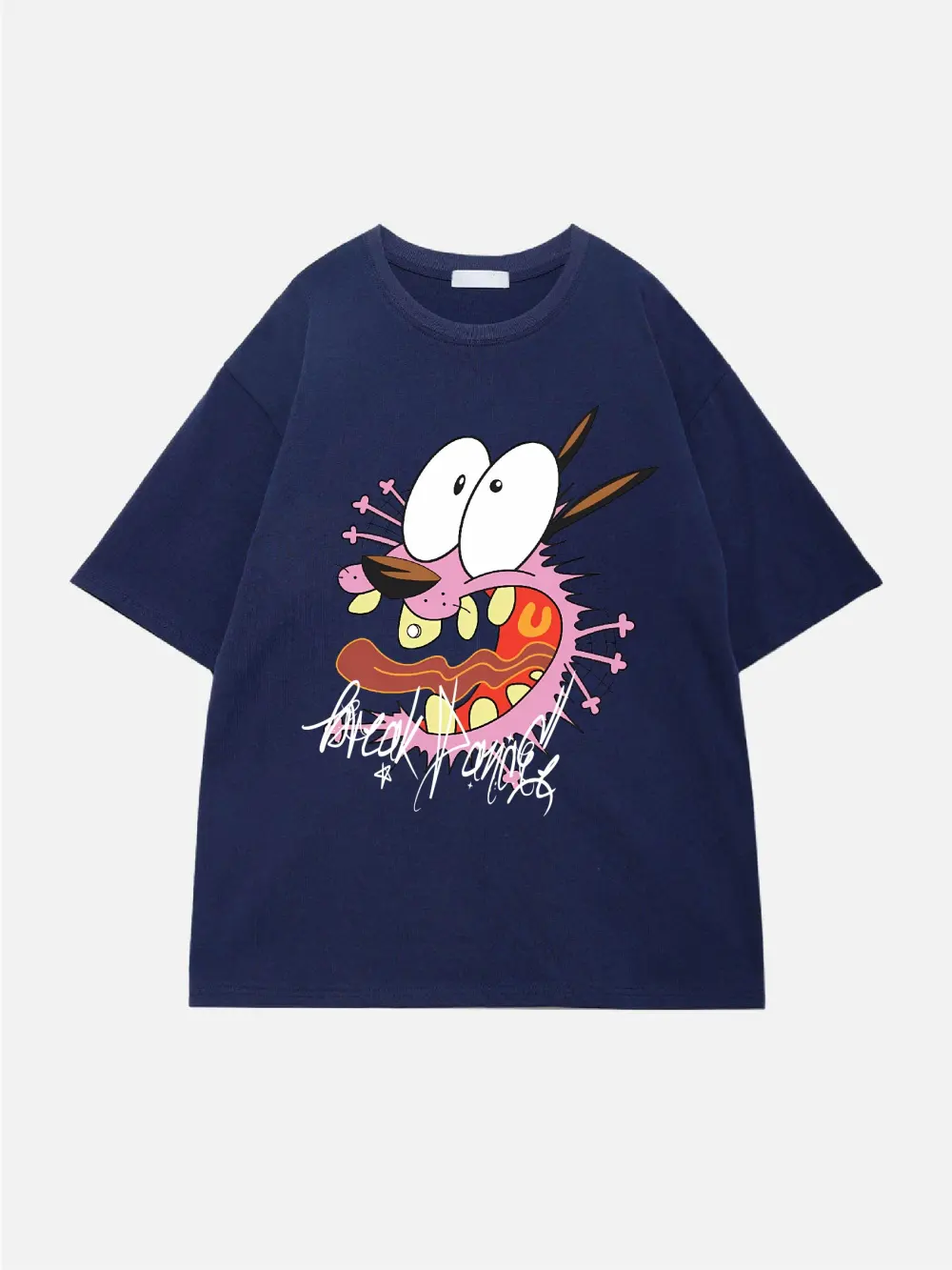 Women's Cute Cartoon Printed T-shirt