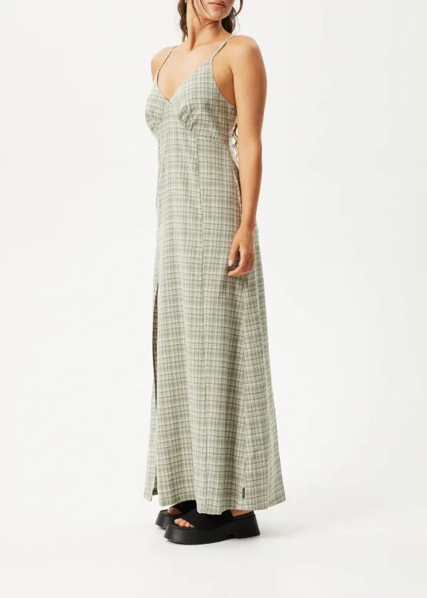 WILLOW CHECK - MAXI DRESS