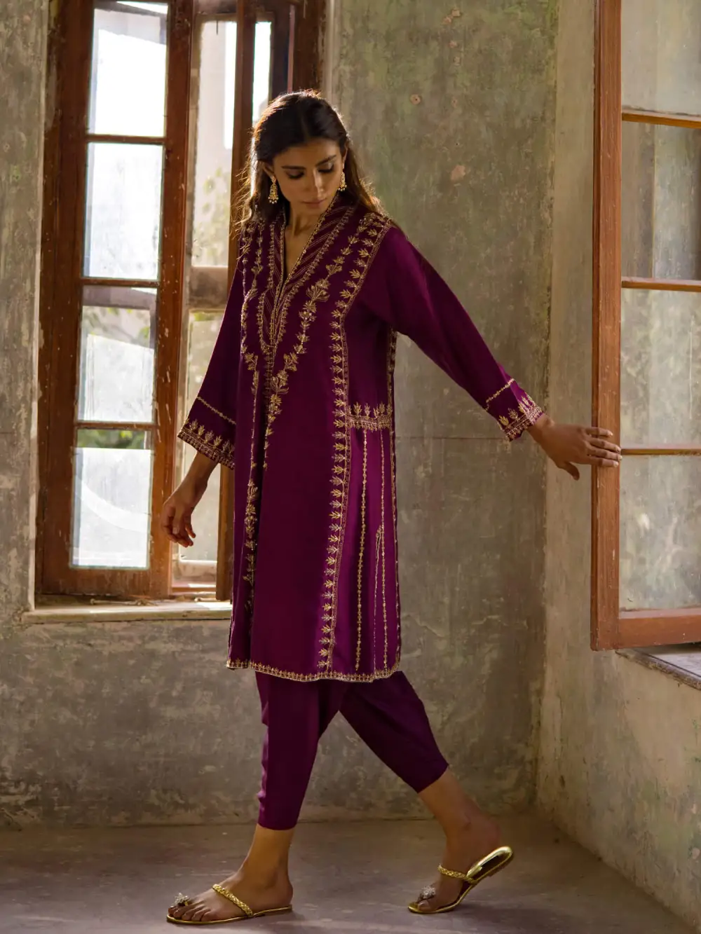 SANAM KURTA W/ STRAIGHT PANT