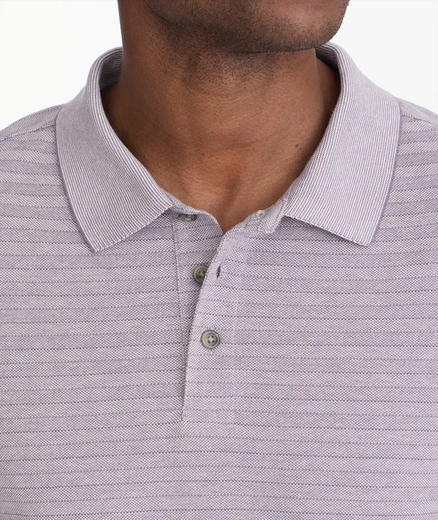 Horizontal Striped Polo