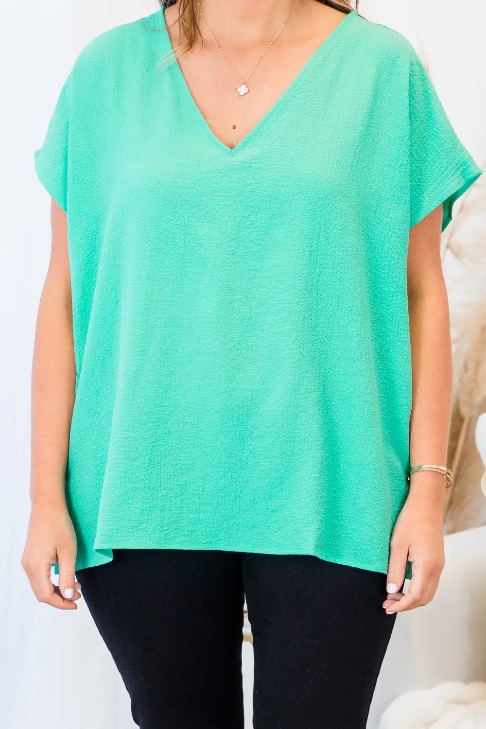 Our Oasis Top, Emerald