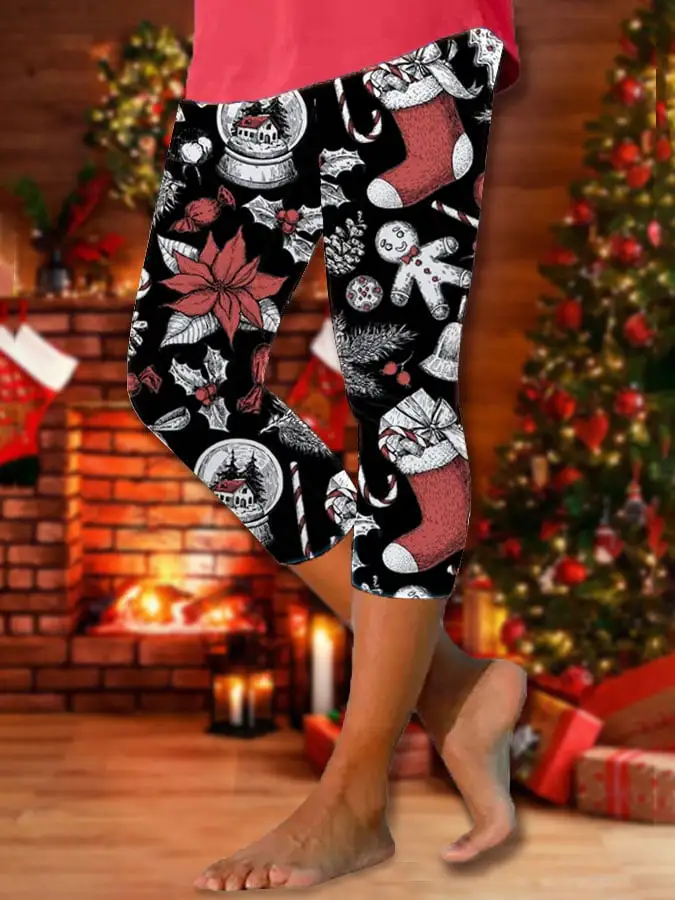 Women's Christmas Print Leggings