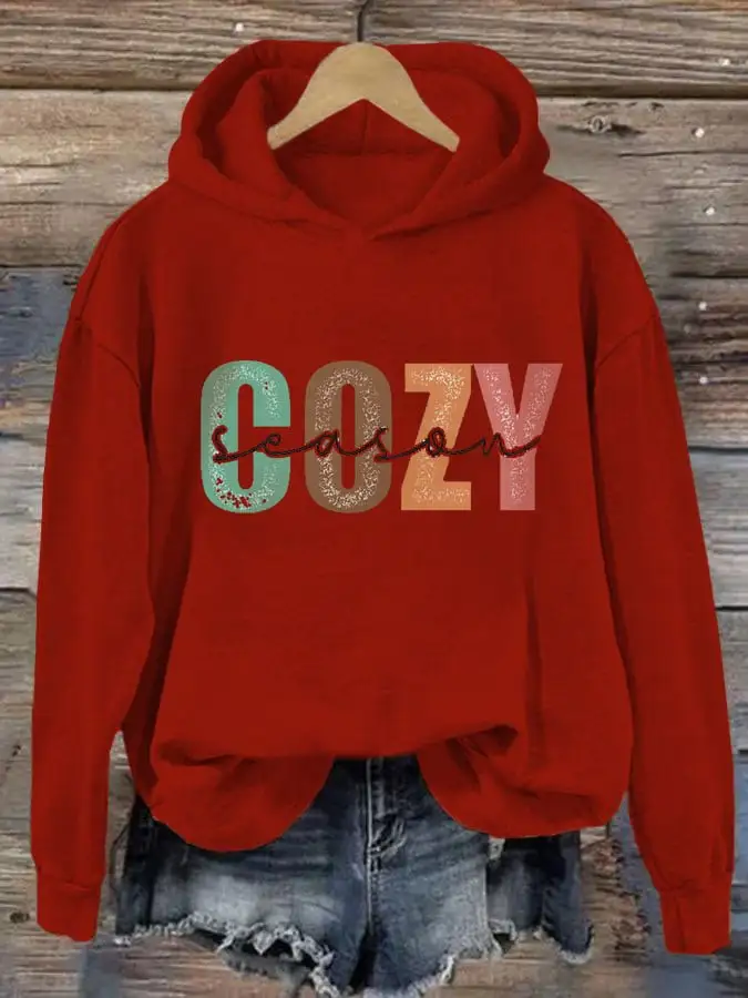 Women's Cozy Season Casual Hoodie