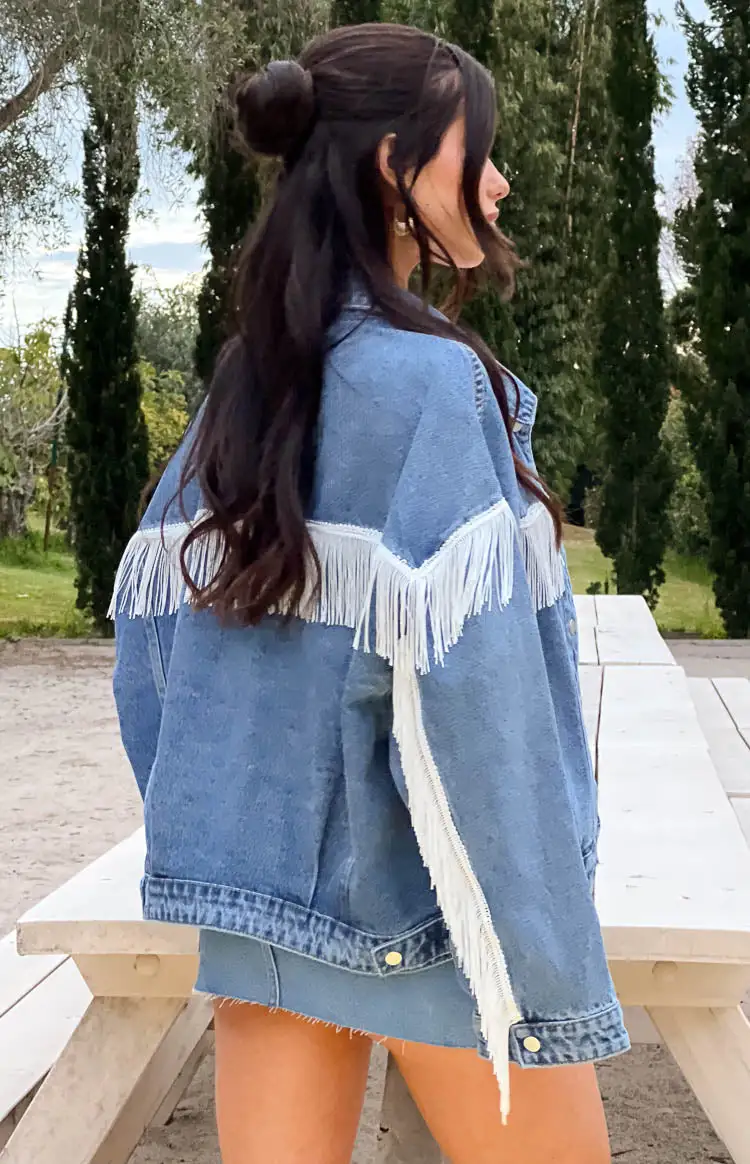 Western Ways Mid Wash Denim Jacket