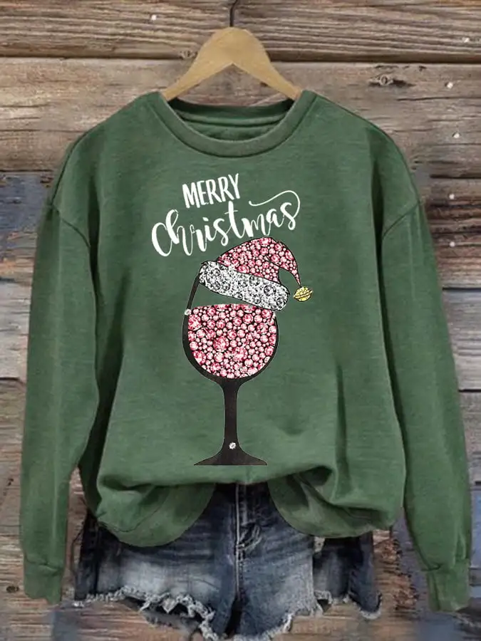 Women's Christmas Long Sleeve Sweatshirt