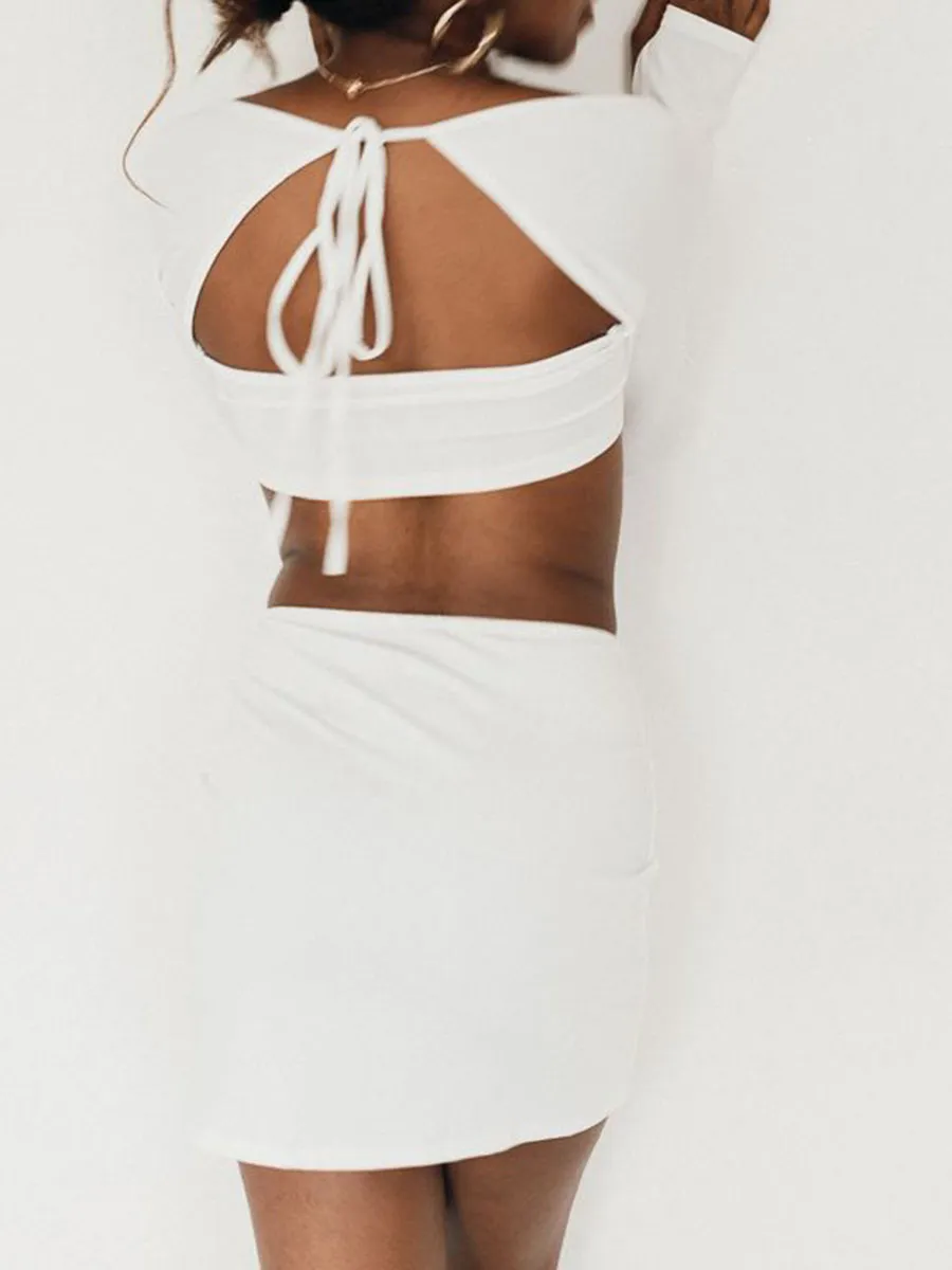 White Two Piece Sets