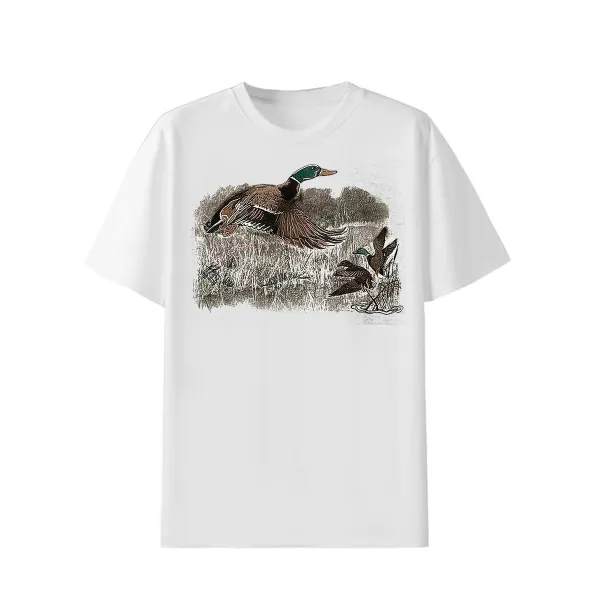 Vintage Duck Animal Lover Fall Mallard T-shirt