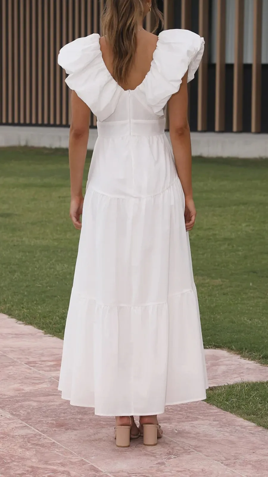 Emma Maxi Dress - White