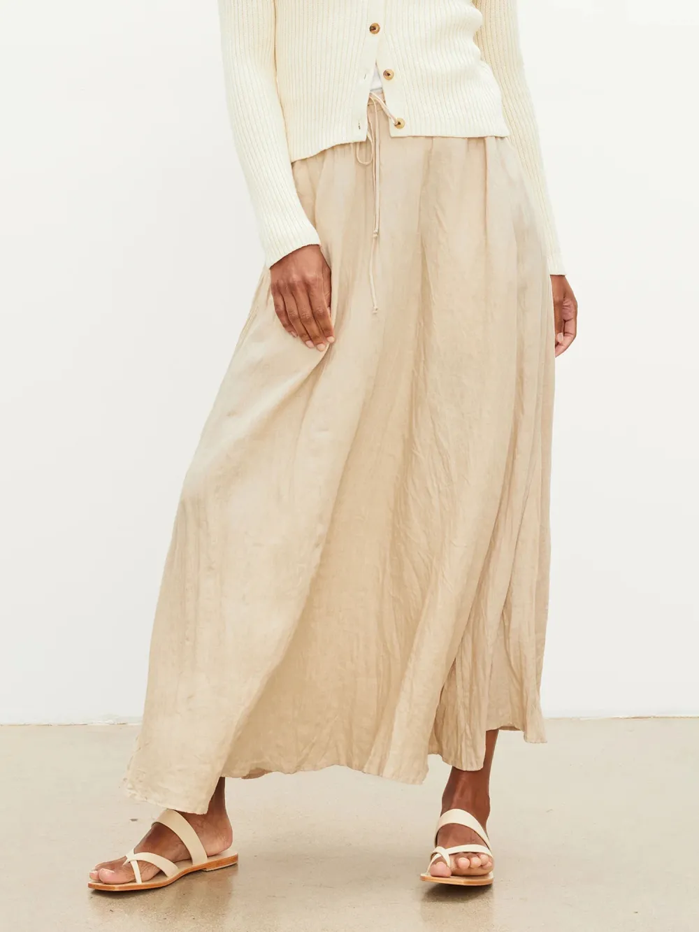 Bailey Linen Maxi Skirt