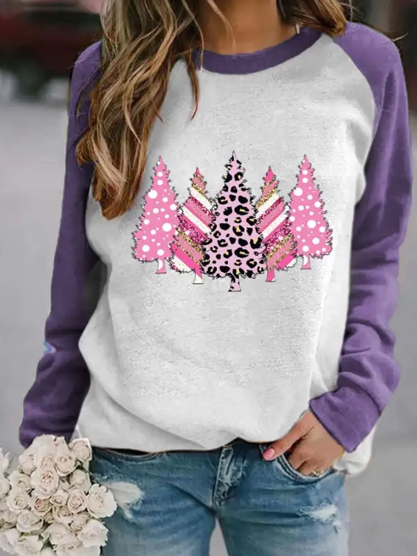 Women's Dreaming Of A Pink   Print Sweatshirt