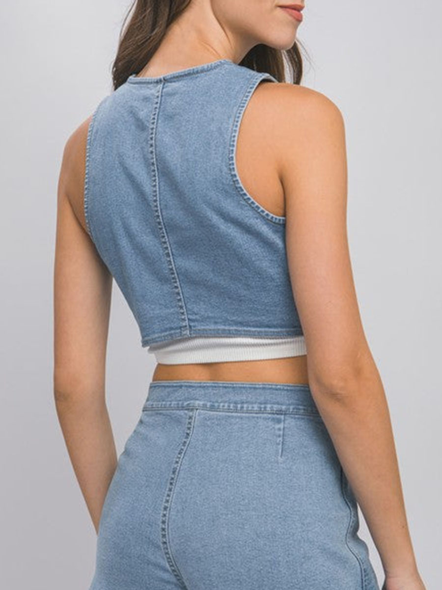 Darlin Denim Vest